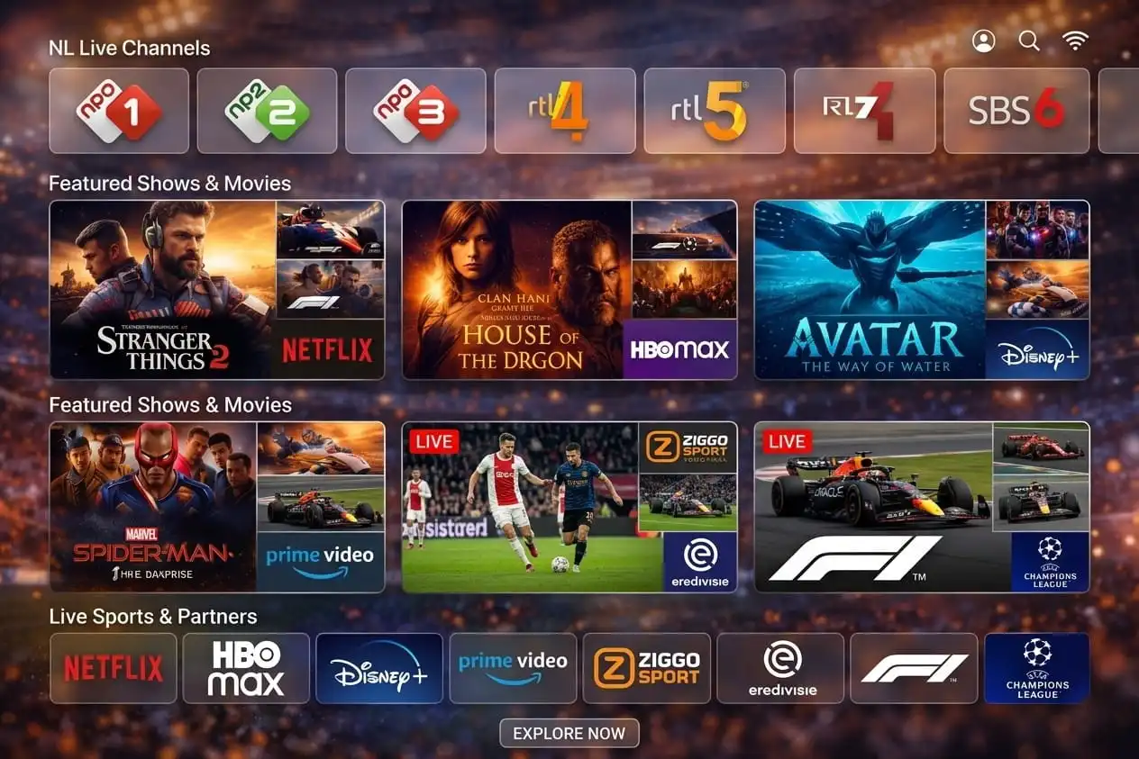 diamond iptv nederland abonnement met nederlandse kanalen